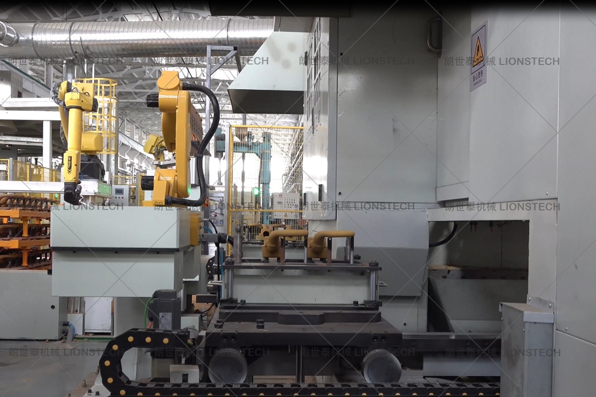 Case of Automatic core making system - Lihu Supercharging